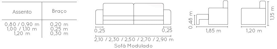 Sofá Flórida